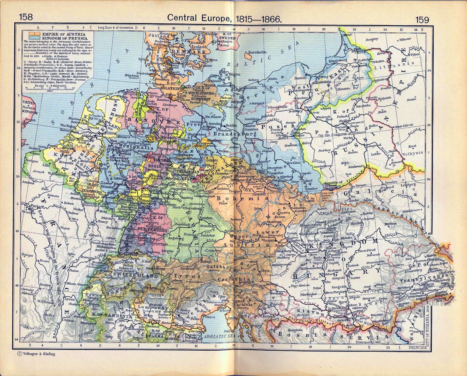 evropa bavaria ortelius map