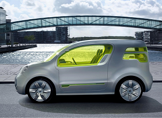 Renault Z.E. concept car at 2008 Paris Motor Show