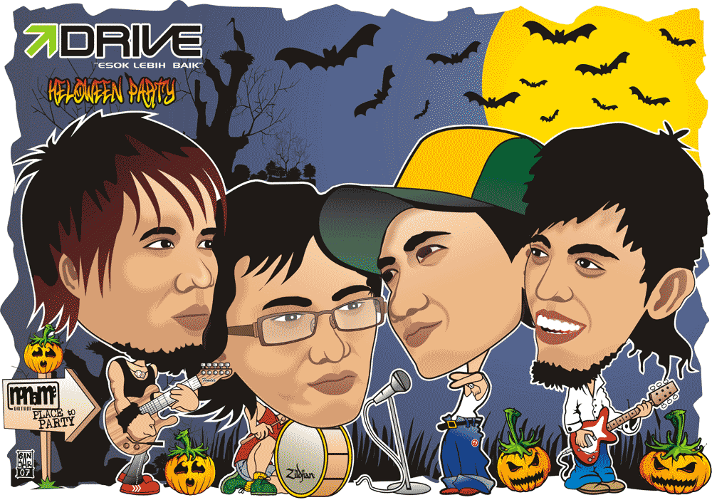 Band Caricature Band Caricature