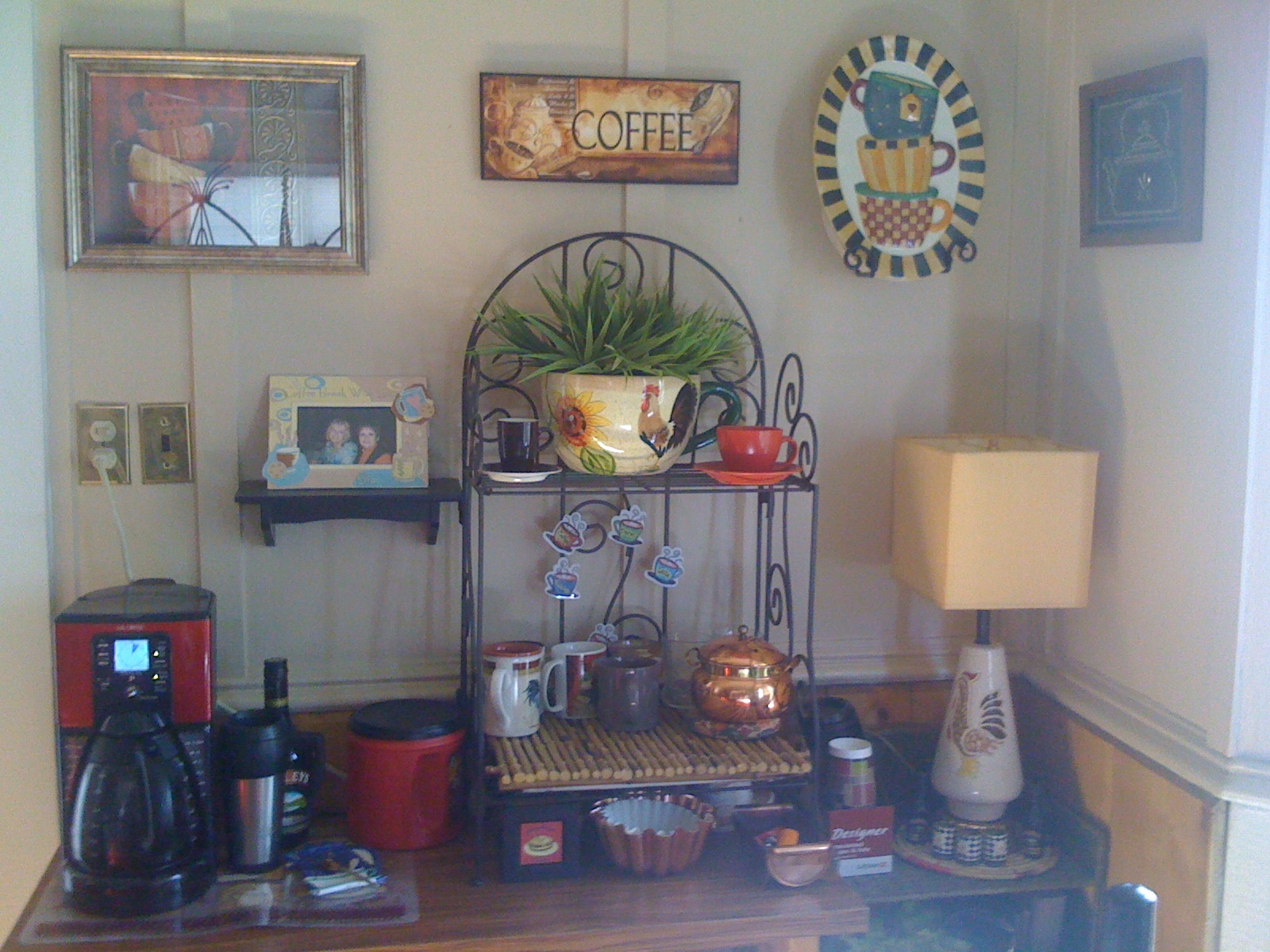 Okie Sisters SaaWeet Coffee Cup Planter from Family Dollar Store