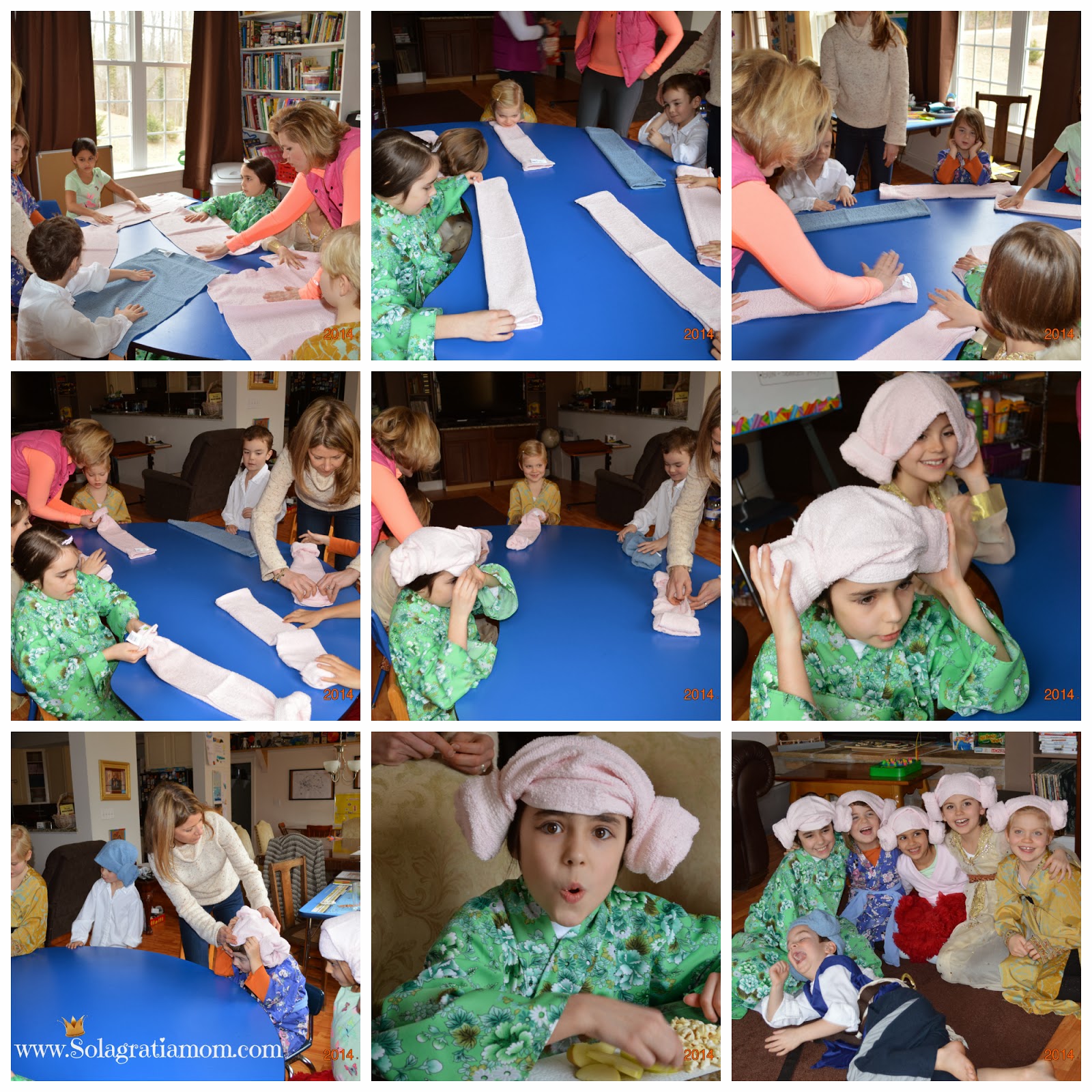 Solagratiamom Year 2 Week 19 Korean Lamb Towels & Silly First Law of Thermodynamics "Magic"