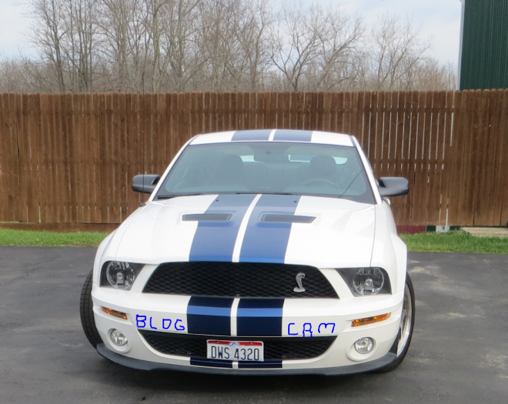 Hated by the Brady Lake Village cops but loved by Blog Cam Fans,the 650 HP Mustang.