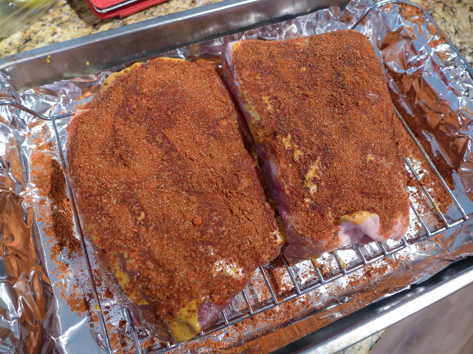 dimples delights oven bbq pulled pork two rimmed baking sheets