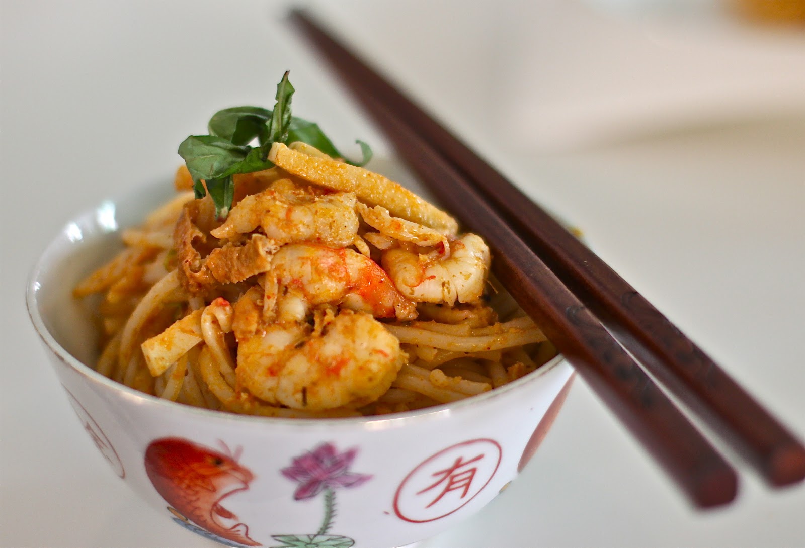 Extra Virgin Chef Dry Laksa (Spicy Rice Noodles)