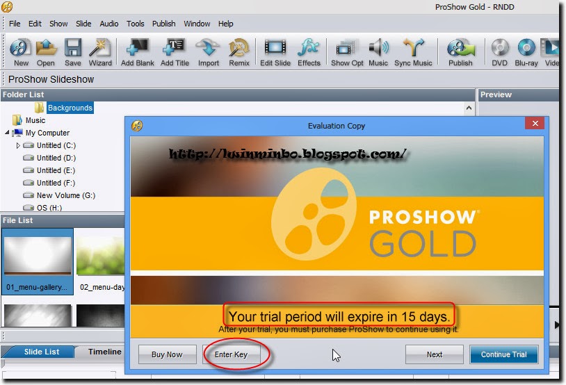 Proshow Gold Software