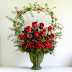Dozen red roses for Valentine's day 
