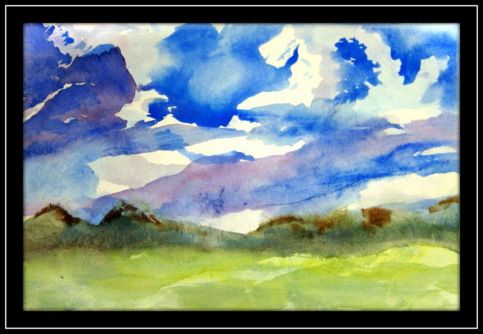 The Sky's the Limit! How to Paint the Sky In Watercolor