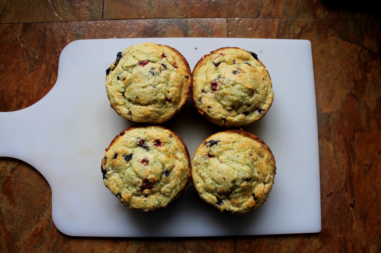 Thin Living Jumbo Fruit Muffins