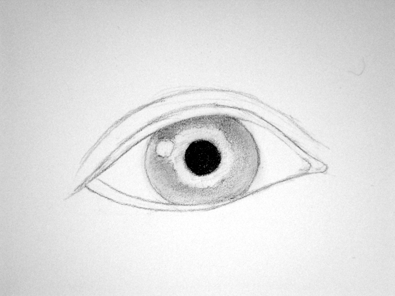 Tutorial: How To Draw a Human Eye