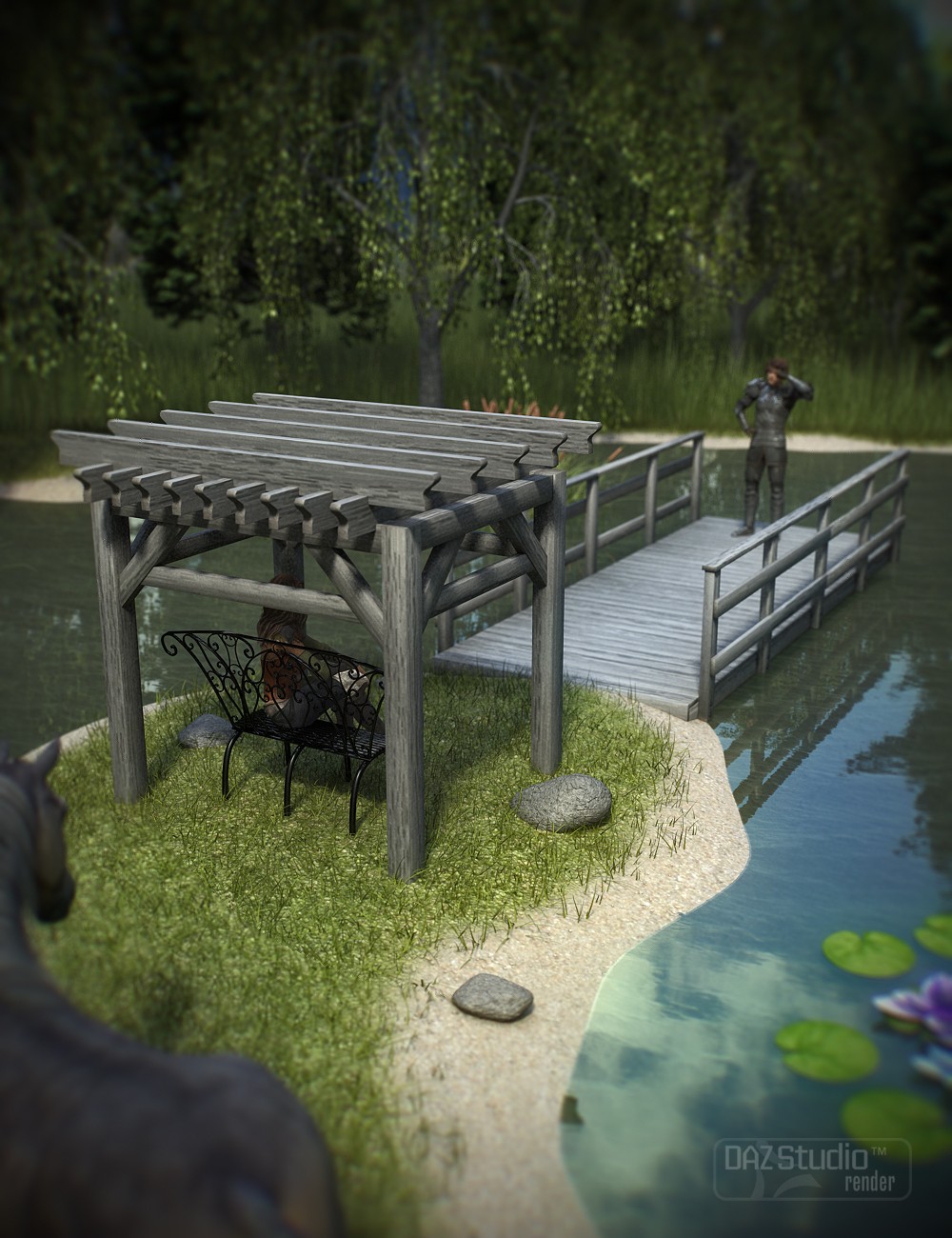 Download DAZ Studio 3 for FREE! DAZ 3D Pond Builder Expansion 1