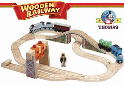Thomas and friends Spencer the silver engine Edward the Great Set Thomas wooden railway train layout