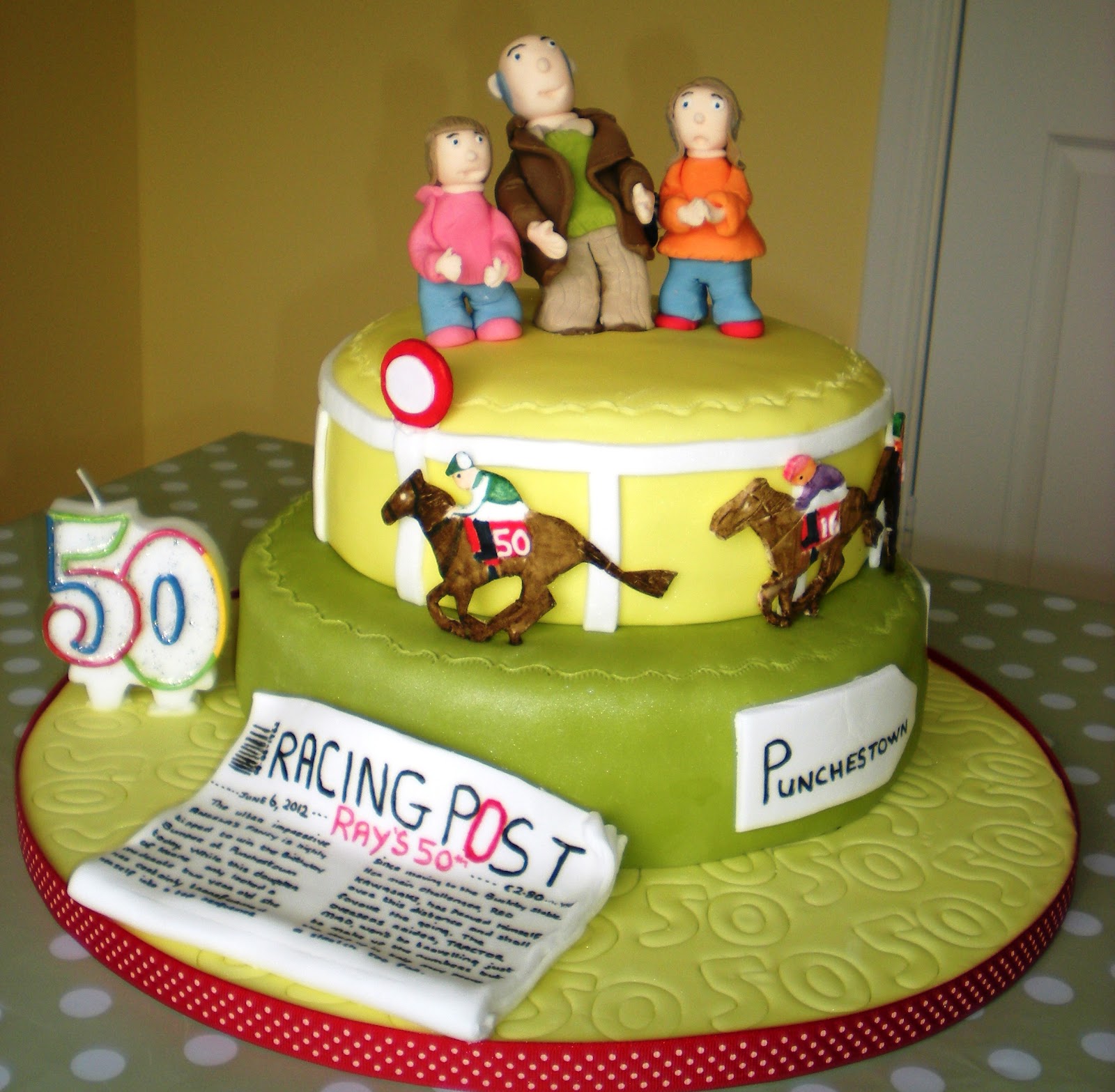 Strictly Baking A Day at the Races Cake