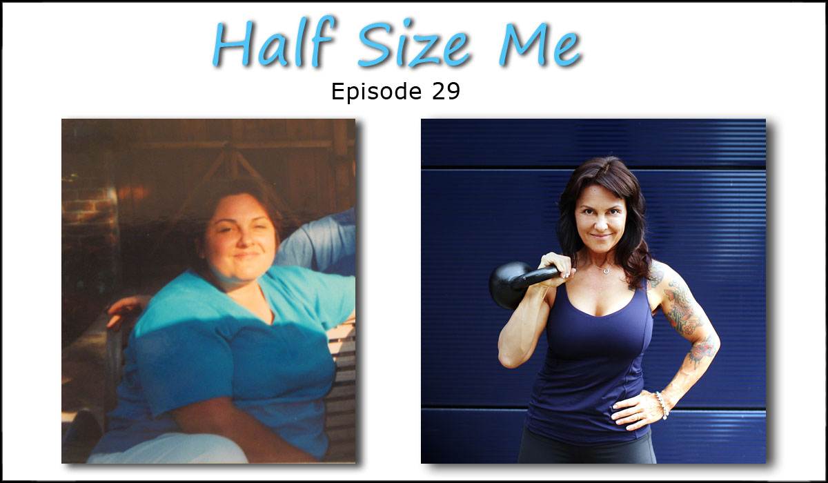 tracy reifkinds training food and thought podcast interview with half size me