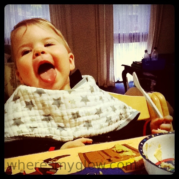 Where's My Glow? How to handle a toddler tantrum a pictorial tutorial