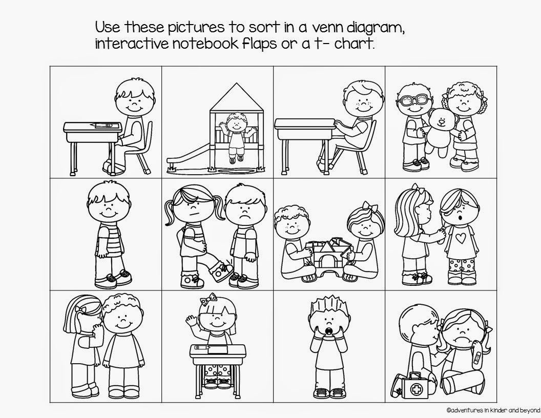 Worksheets Making Good Decisions Worksheets adventures in kinder and beyond january 2015 first week back literacy centers