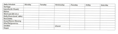 Homemaker\u0026#39;s Journal: Winter Days: Cleaning Schedules