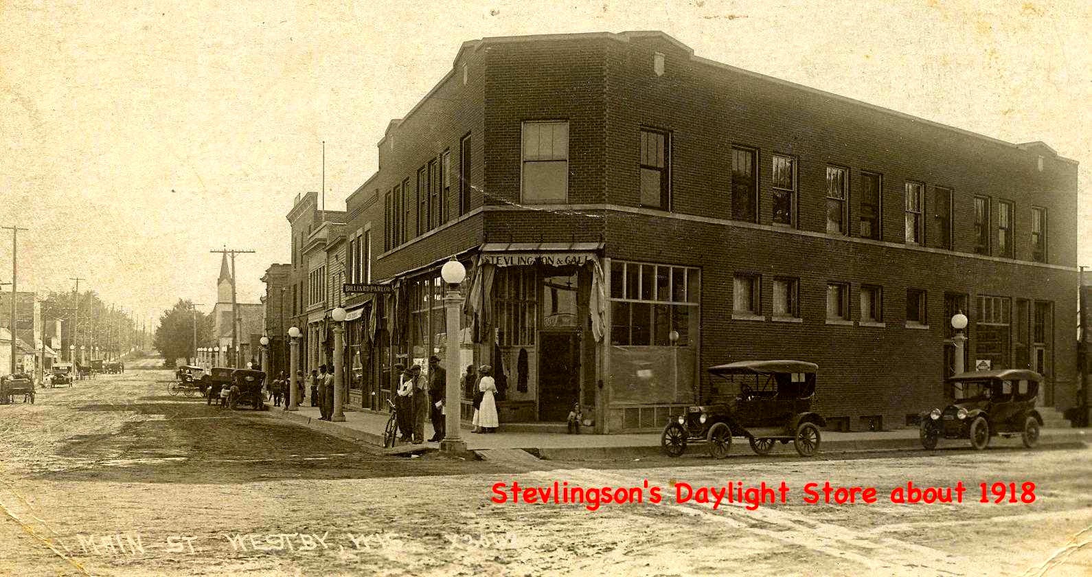 Westby, Main street, Wisconsin
