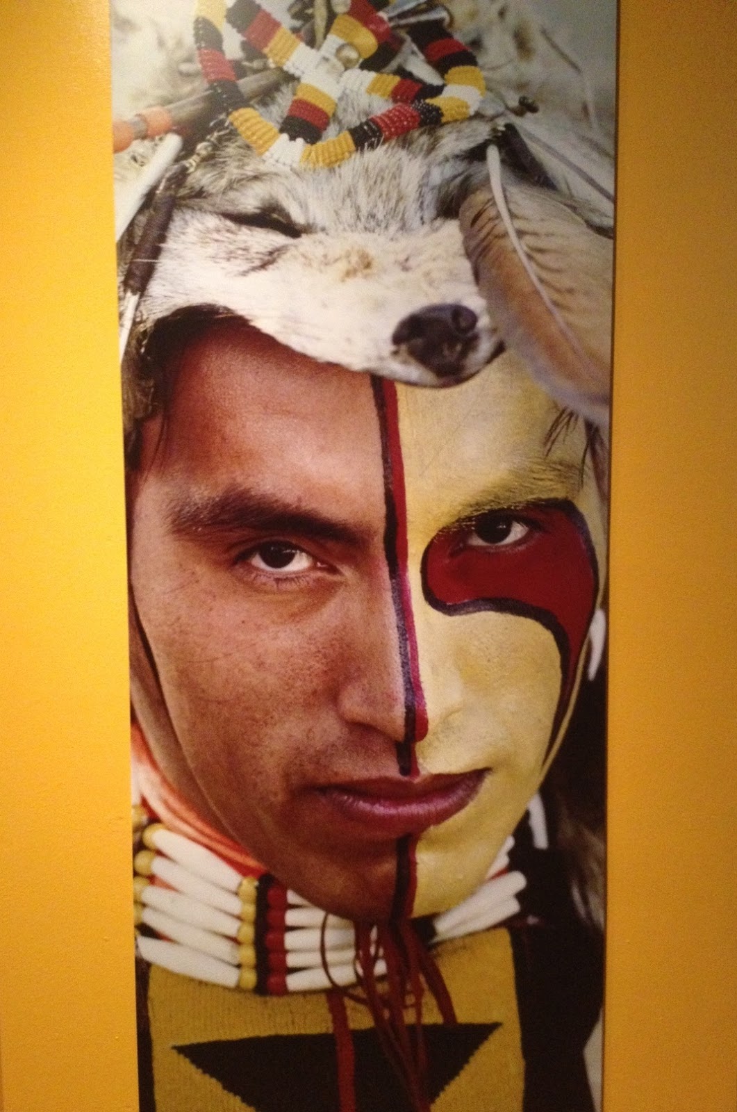 How to make native american face paint