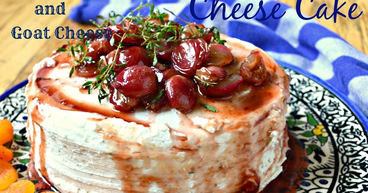 This is How I Cook Brie and Blue Savory No Bake Cheesecake with