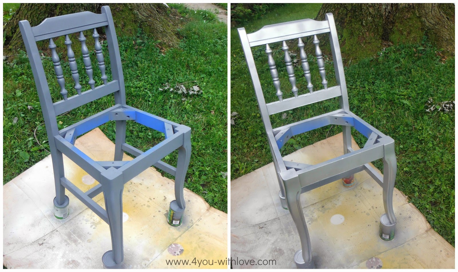 reupholster a dining room chair in 2 hours or less 4 you with love