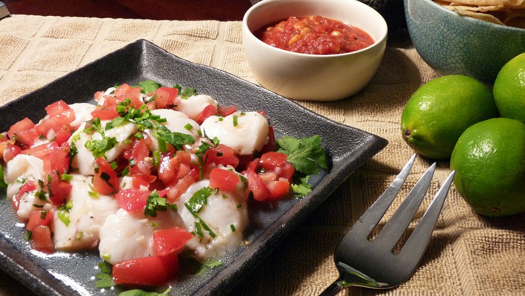 Delicious Sea Scallop Ceviche