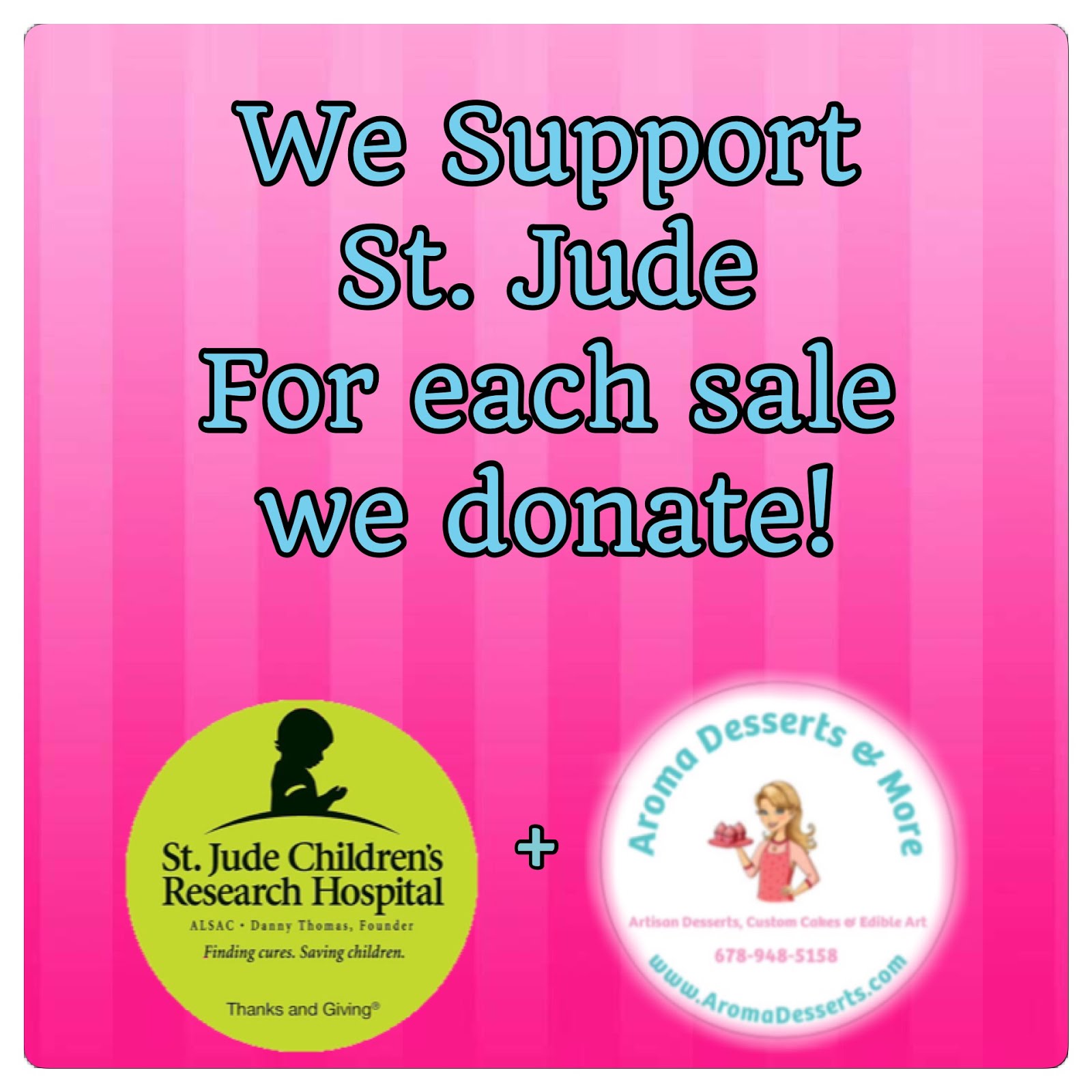 We Support St. Jude Children Research Hospital