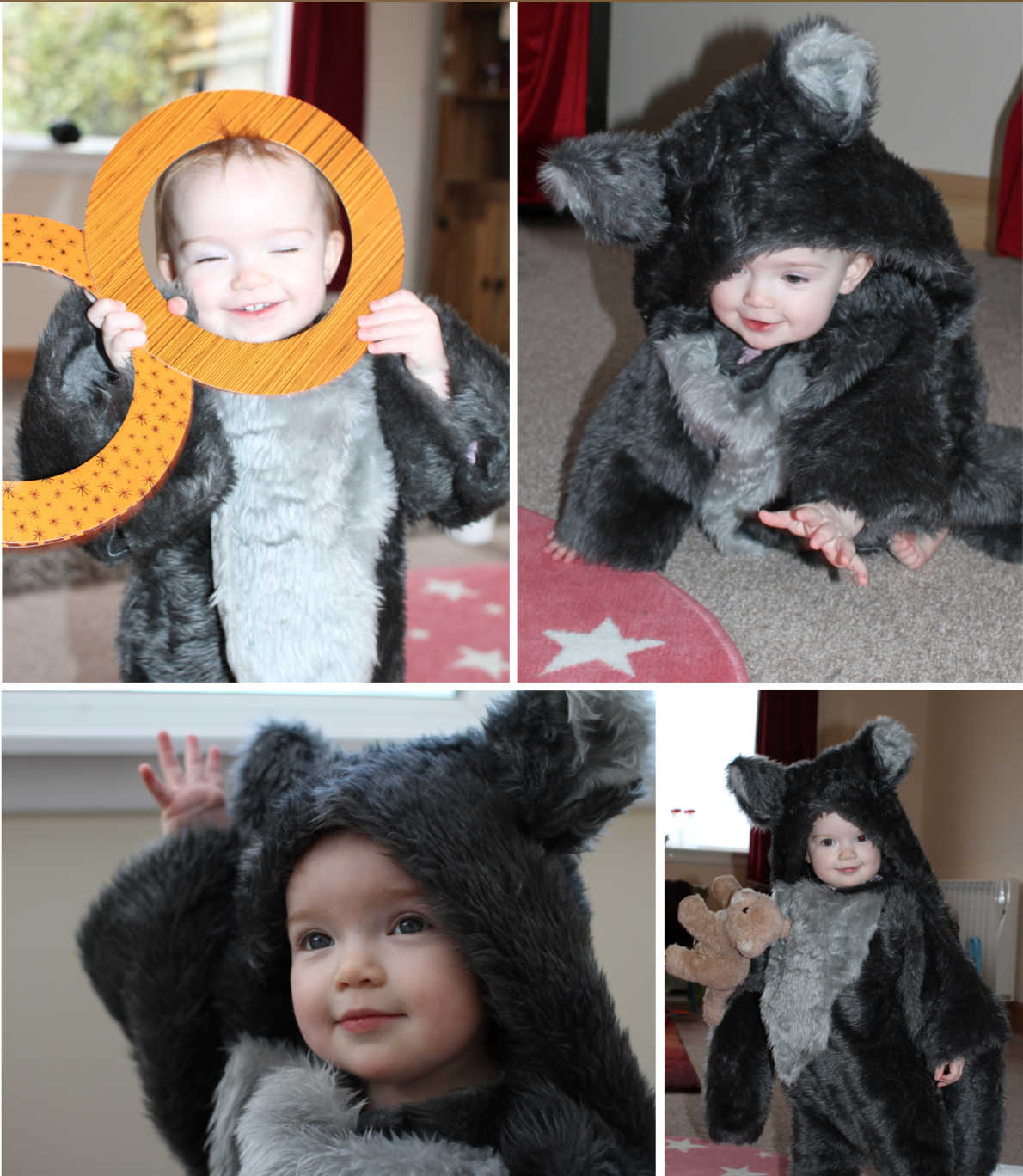 Fun Times... Homemade Toddler Wolf Costume