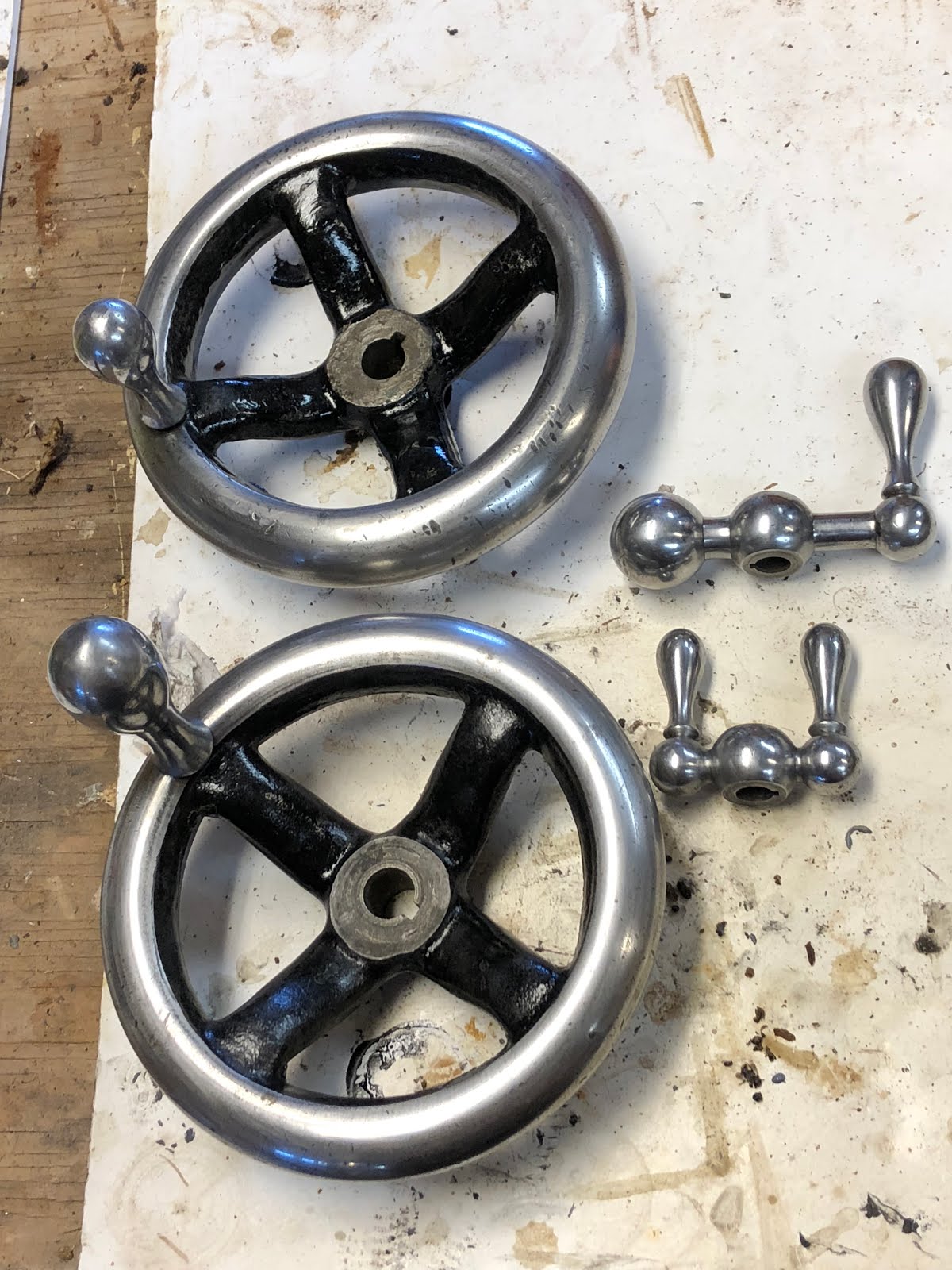 Zombie Engines Sidney Hand Wheels and Ball Cranks