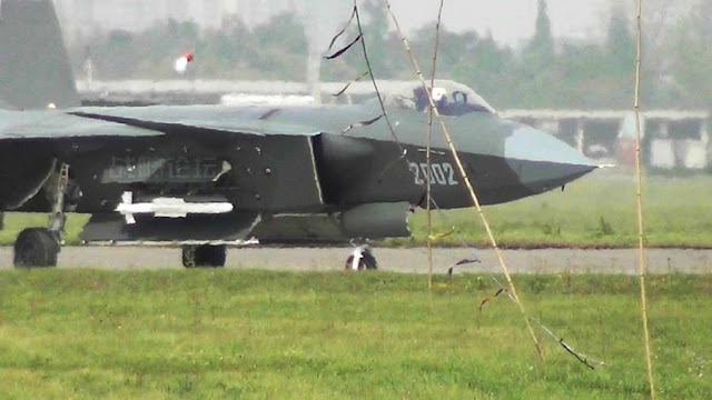 Weighing in at nearly 200 pounds, the 10-foot PL-10 features ''world-class'' capabilities J-20 Powerful Dragon carrying PL-10 AAM