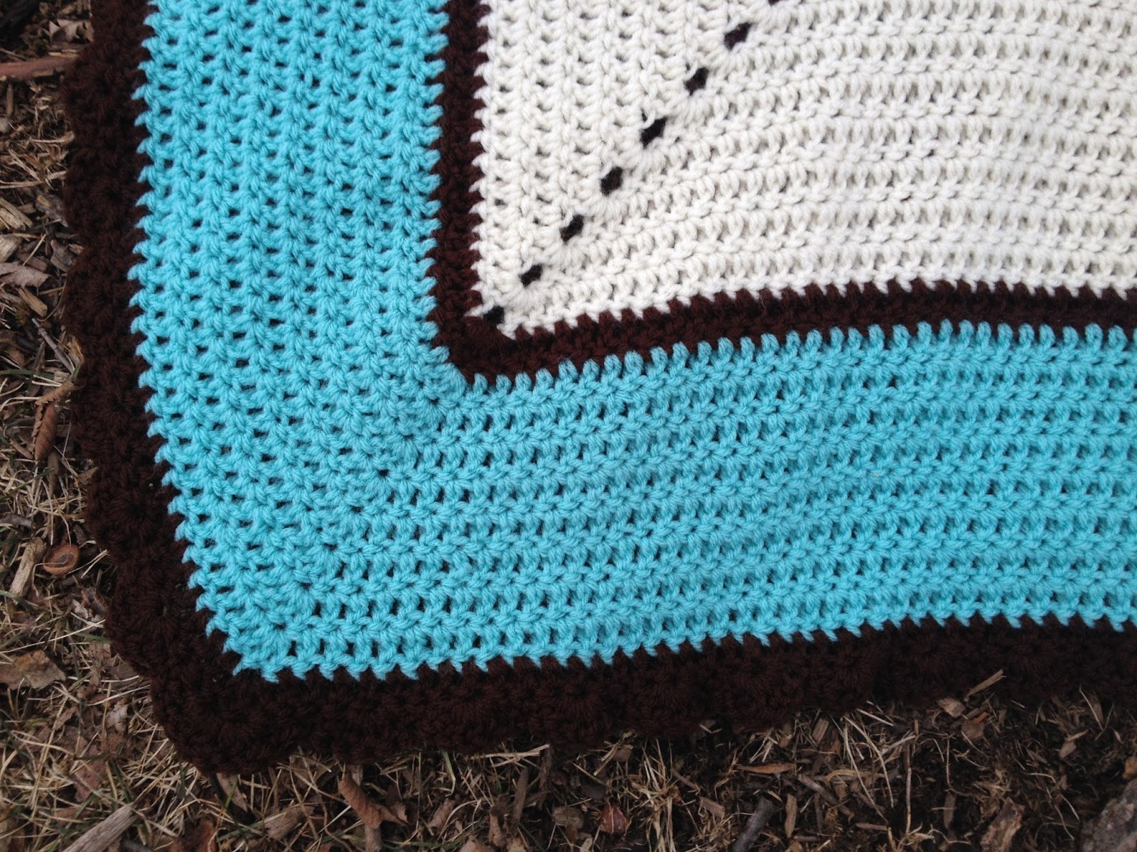 Skein and Hook: Free Crochet Pattern: Bretton Baby Blanket