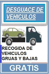 RECOGIDA DE VEHICULOS PARA DESGUACE