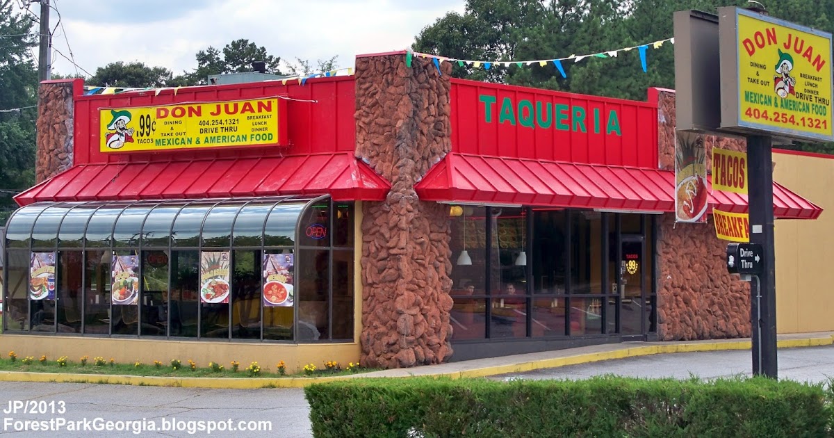 Restaurant Fast Food Menu McDonald's DQ BK Hamburger Pizza Mexican Taco