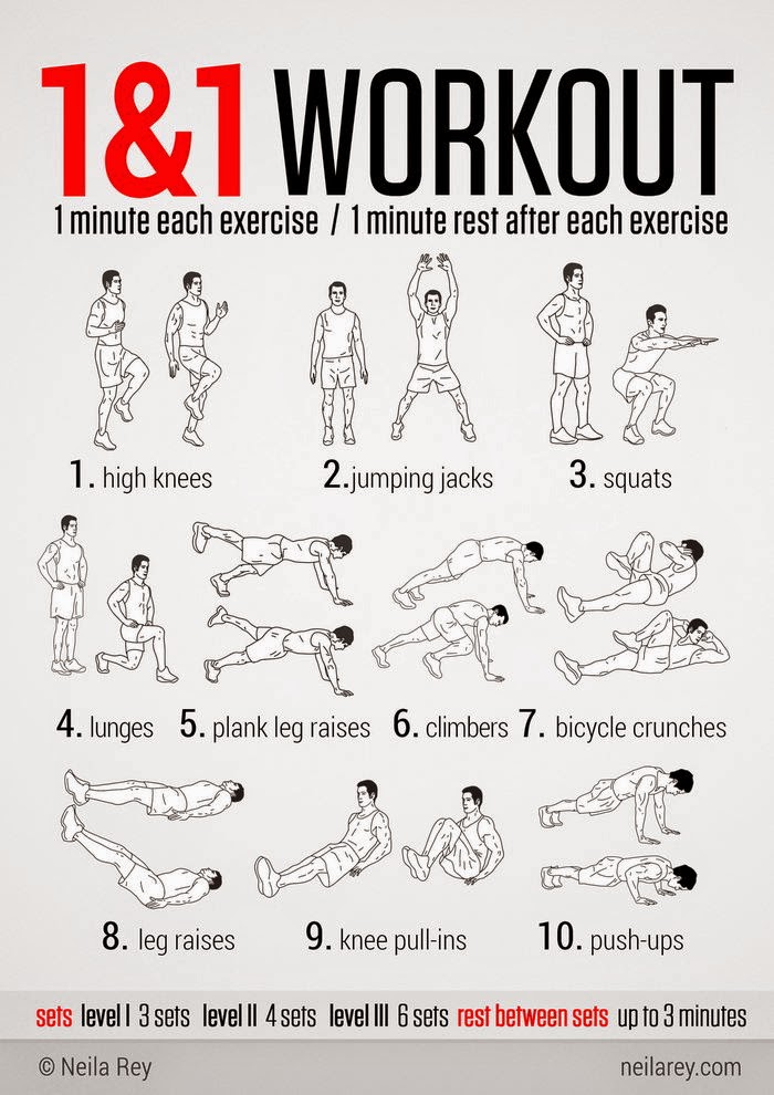 Fitness with Jamie 1 minute work out