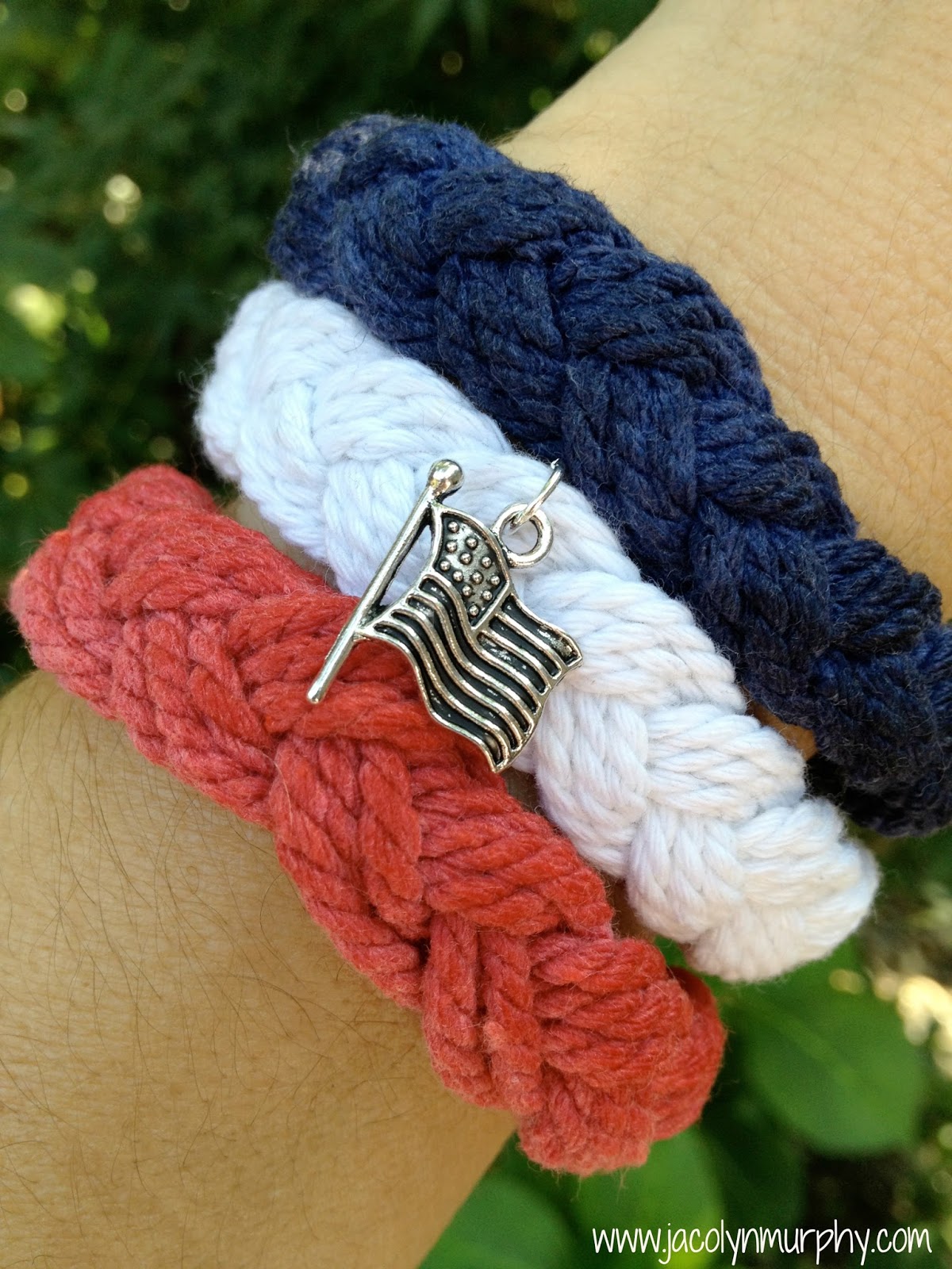 Jac o' lyn Murphy BRACE yourself...a 4th of July Craft to DYE for!