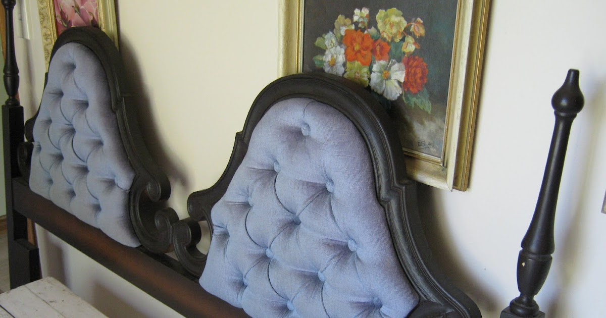 Vintageandart Button Upholstered Bedhead
