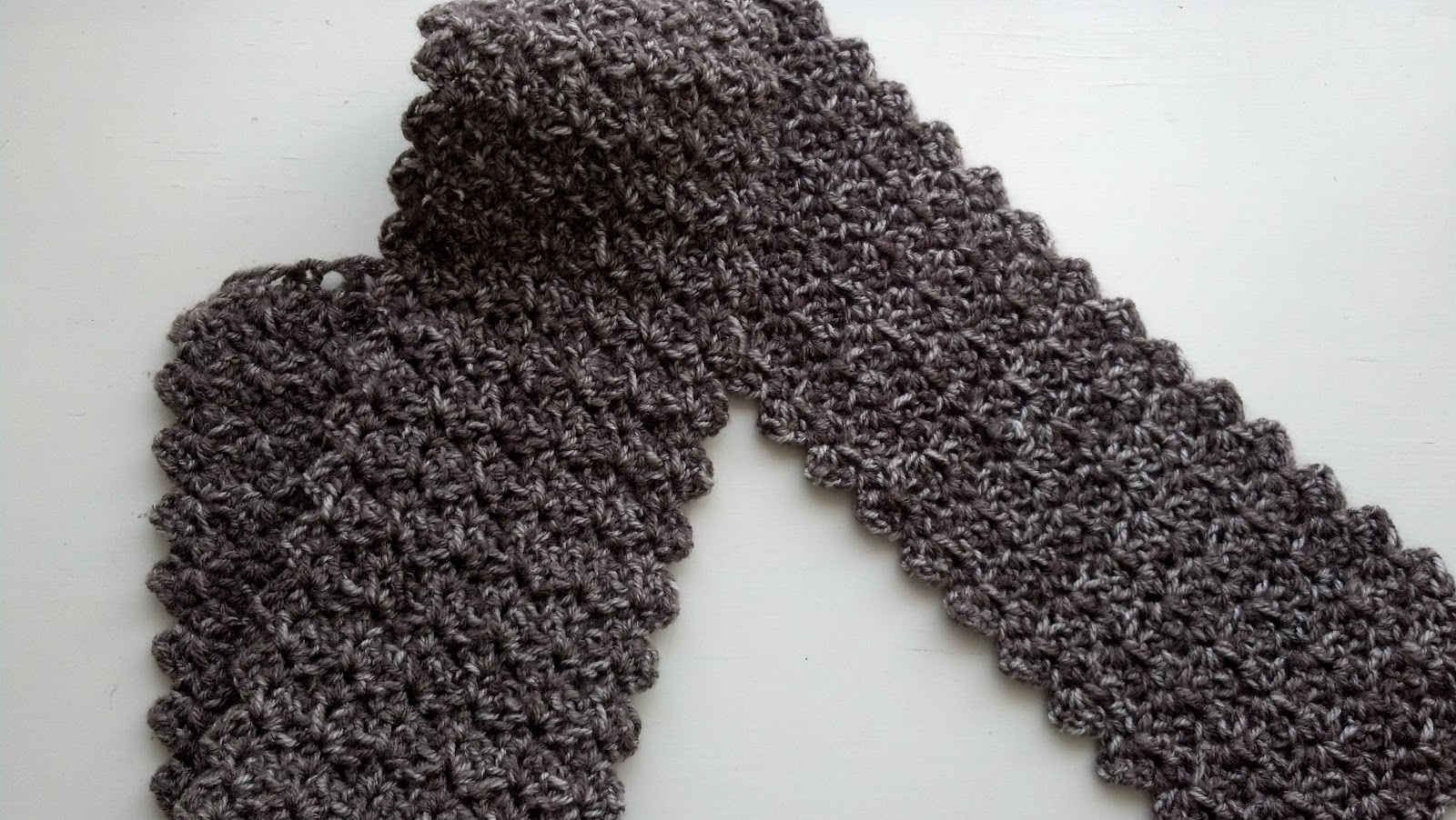 One Skein Scarf (Crochet) Knit A Bit, Crochet Away
