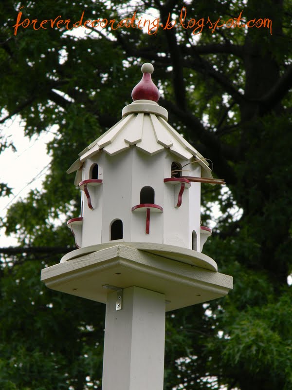 Forever Decorating! Porch Post Birdhouses
