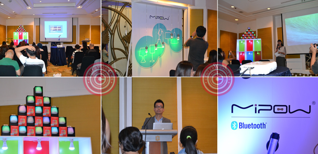 MiPOW Officially Launched PlayBulb Series Product in the Philippines MiPOW Officially Launched PlayBulb Series Product in the Philippines