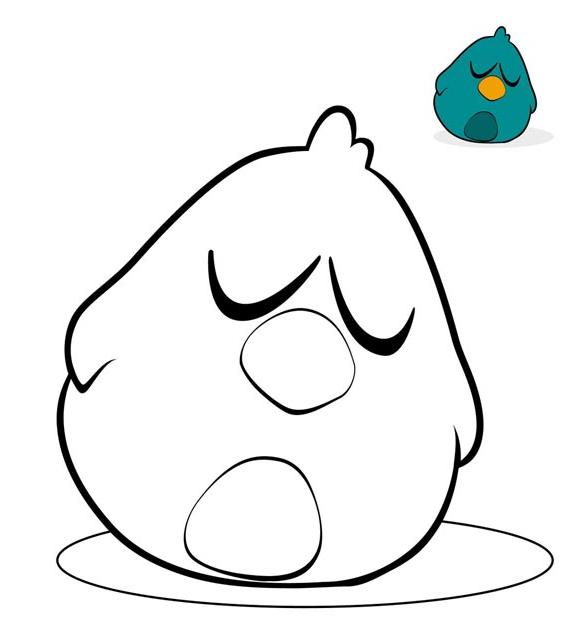 Cosas Para Ninos Dibujos Para Pintar Y Colorear De Pocoyo Pajaroto