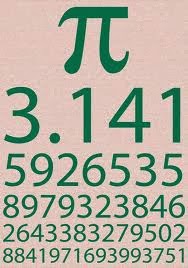 World Maths Day/Pi Day  -March 14 
