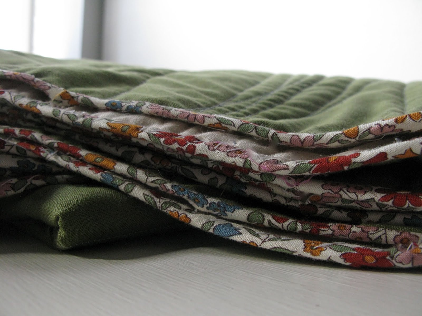 Sew Nancy whole cloth quilt