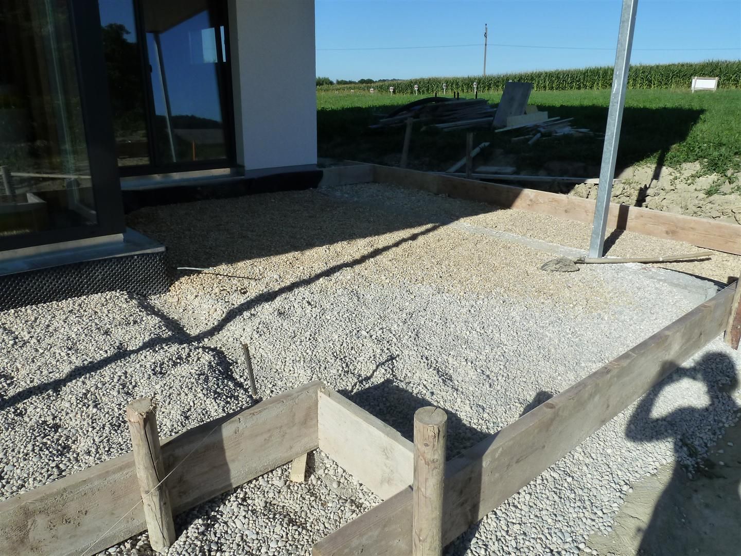 Hausbau - Tina und Manuel: August 2012