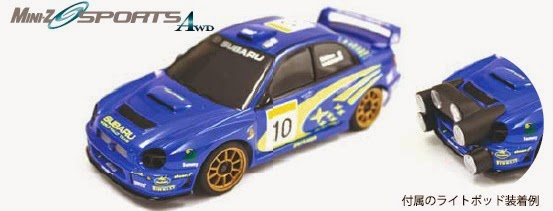 京商 ミニッツAWDスポーツ「スバル インプレッサ WRC2002 レディセット 