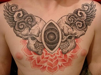 designs chest tattoo