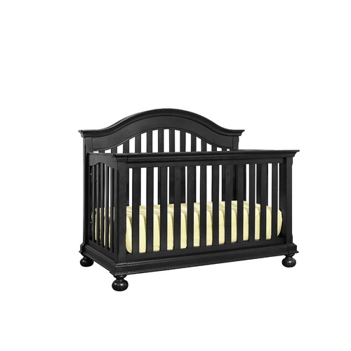 Antique Black Crib
