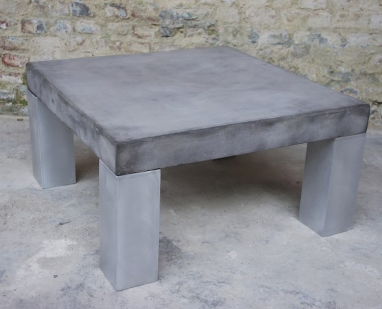 TABLE Nouveaux modèles de tables béton chez loftboutik