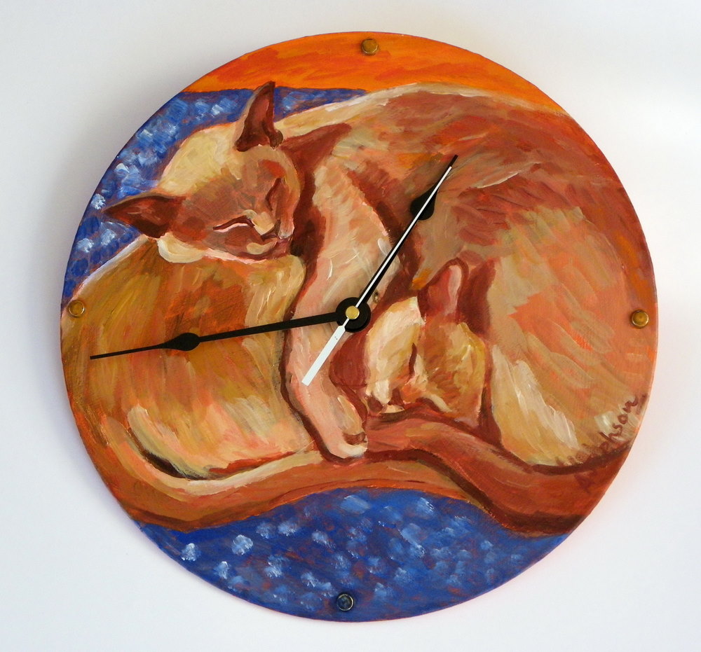 The Story of a Southern Overberg Farm cat clocks