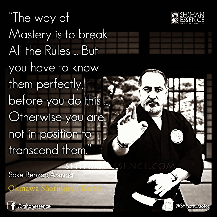 Okinawa Shorinjiryu Karate & Kobudo Organization: KARATE QUOTES & ZEN