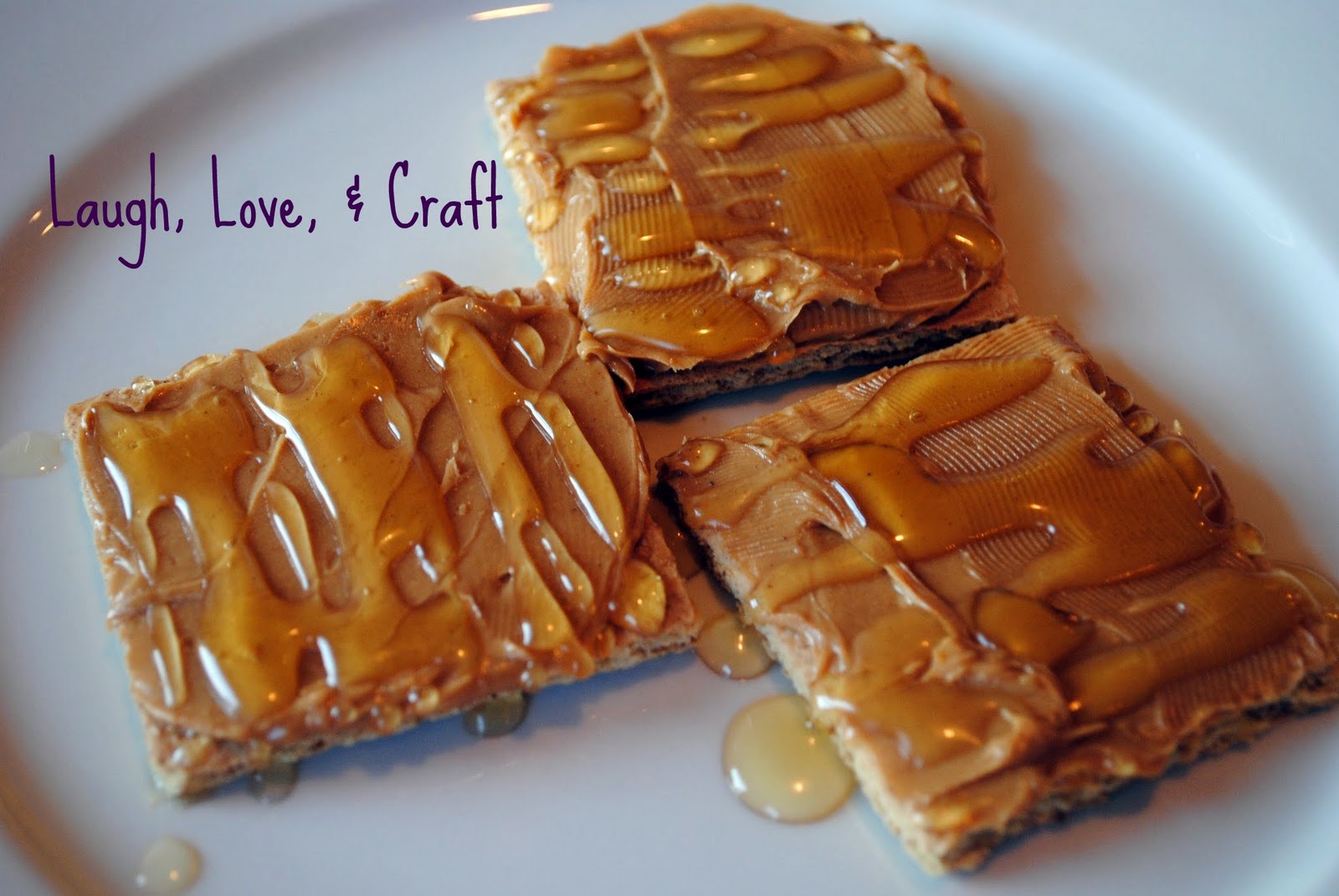 Laugh, Love, and Craft Manic Monday RecipePeanut ButterHoney