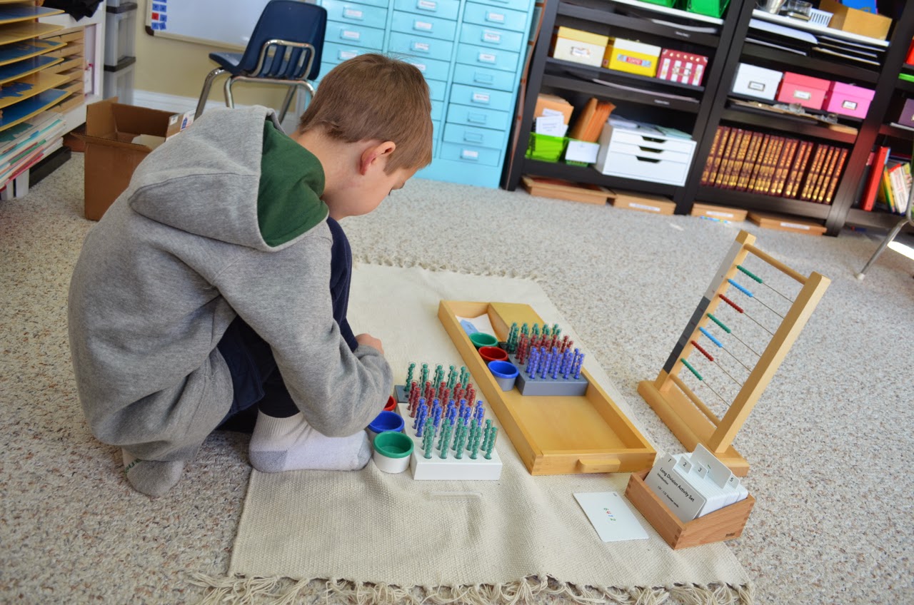 Montessori Division Racks and Tubes